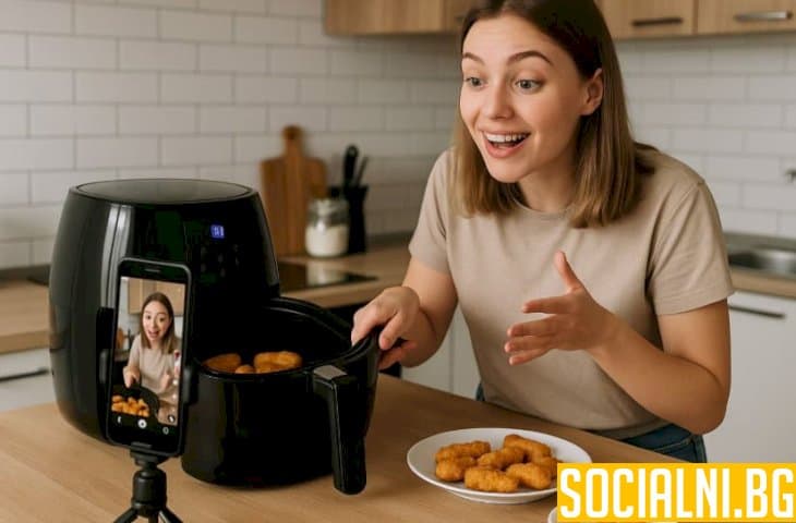 Инфлуенсъри в кухнята - TikTok рецепти с Air Fryer